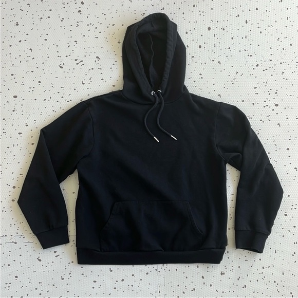 💘 ASOS DESIGN - BLACK MATERNITY HOODIE SWEATSHIRT - Picture 1 of 7